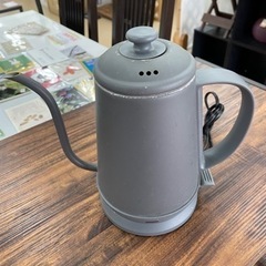 無料！モダンデコ☆電気ケトル☆1.0L☆sn01☆グレー☆動作確...