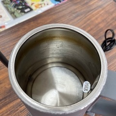 無料！モダンデコ☆電気ケトル☆1.0L☆sn01☆グレー☆動作確認済み✨早く取りに来られる方を優先させてもらいます【こちらは店舗です。浜村鹿野温泉ICから3分 買取本舗 宮本リサイクル 営業時間９～１９時 定休日水曜日】の画像