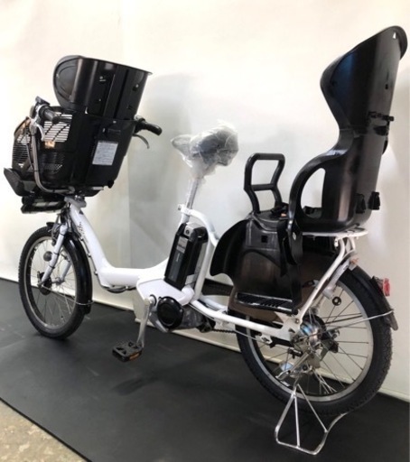 関東全域送料無料 保証付き 電動自転車　ブリヂストン　アンジェリーノ　20インチ 3人乗り 8.9ah 白