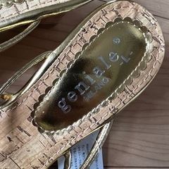 【新品・未使用】geniale サンダル　L sizeの画像