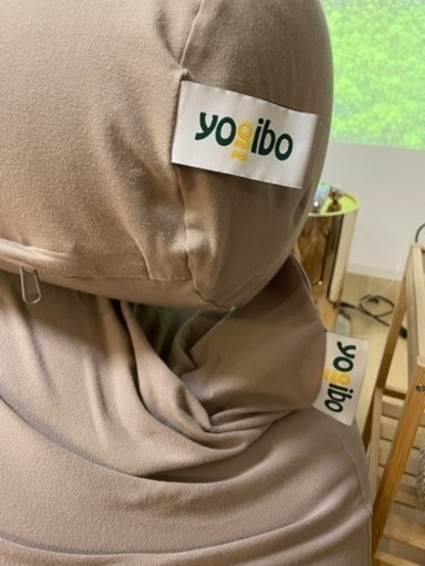 ヨギボー　yogibo マックス　ロールマックス　カバー　ライトグレー　レッド