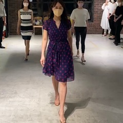 プロのモデルと同じレッスンを受け、ファッションショー体験が出来る！の画像