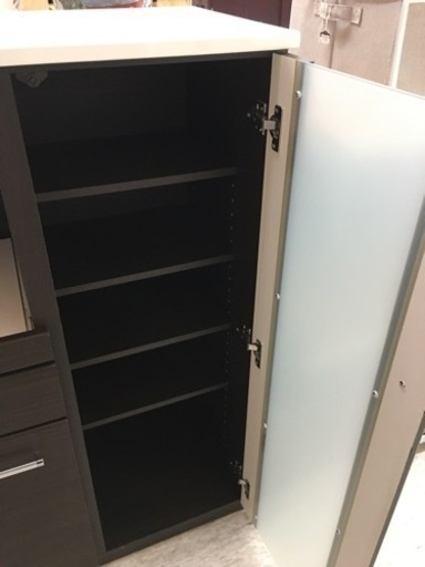 家電ラック　ブラウン