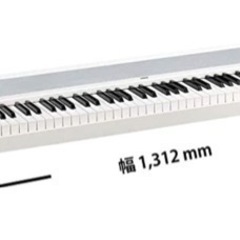KORG（コルグ） B2 ホワイト_88鍵盤_電子ピアノ_譜面立て&ペダル付属の画像