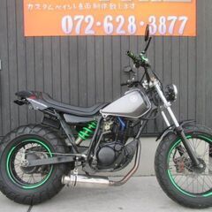 ★２５万円　TW200E　フルカスタム！LEDヘッドライト！DG...