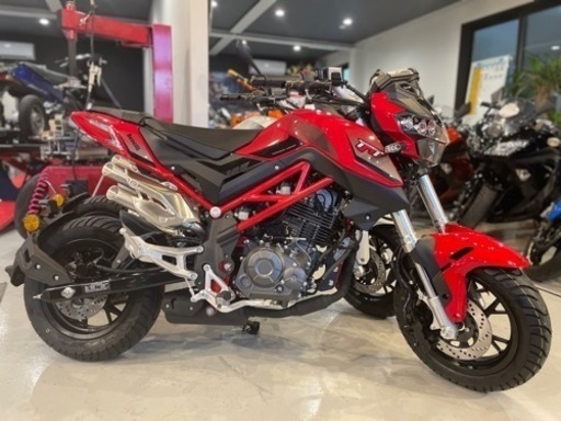【新車】ベネリTNT125 レッド入荷　お得な急価格