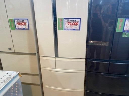 Panasonic NR-FV45S2  6ドア冷蔵庫17年製
