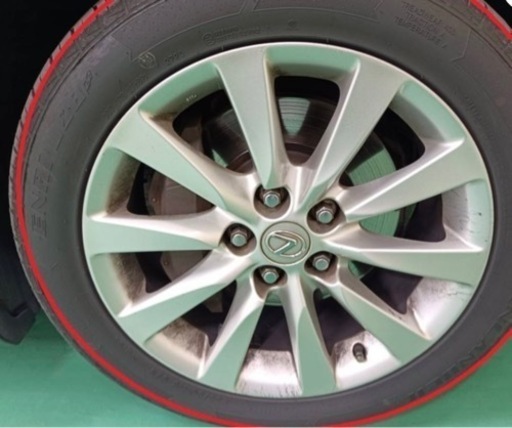 レクサスLS  600hl  純正アルミ　タイヤセット　235/50/18