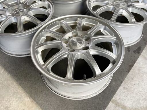 ブリヂストン16インチ軽量アルミECO FORME CRS091中古4本セット！6.5J-16