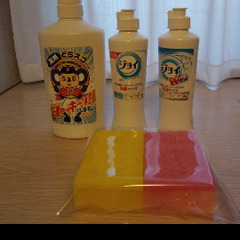 大容量薬用ボディーソープ700ml+2本台所洗剤250ml+2個...