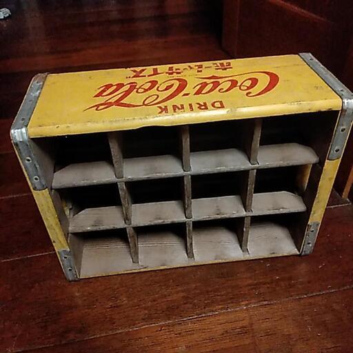 受渡し決定　コカコーラ　ビン入れ箱　12本