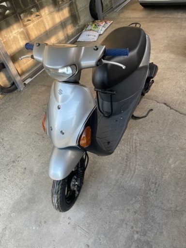 レッツ4 原付　シルバー　ca45  整備済み