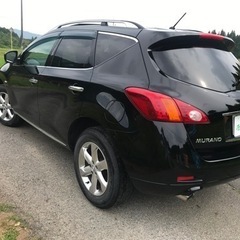 ムラーノ 車検5年1月 サンルーフ 4WD ナビ Bカメラ BOSE 革シートの画像