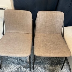 【2個セット】ダイニングチェアFrancfranc レッタ グレーの画像