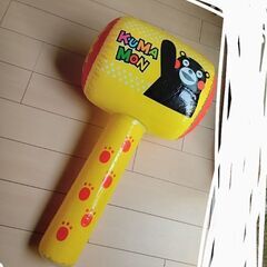 浮き輪 ハンマー型 くまモン エアー玩具