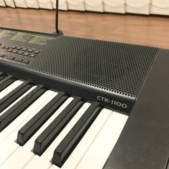 【中古品】CASIOカシオ 電子キーボード 61鍵 CTK-1100の画像