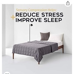 加重ブランケット　カバー付き　5kgの画像