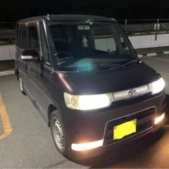 完全現状渡し！部品取りなどにどうぞ！タントカスタム　パープル4WD