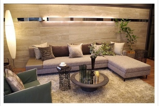 【新品・未開封】シャギーラグ・185×185・カーペット ラメ入り マット・シルバー