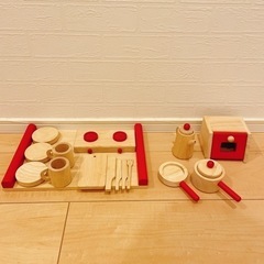 【商談中】木製キッチンおもちゃ