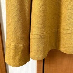 Aライン　チェニック丈Tシャツの画像