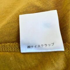 Aライン　チェニック丈Tシャツの画像