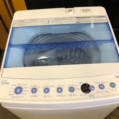 配送可能　ハイアール 全自動洗濯機 JW-C55CK(W) ホワ...