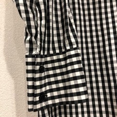 ZARA ギンガムチェックシャツの画像