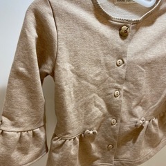 スタジオマム　110cm 長袖カーディガンの画像