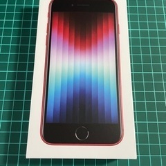 【新品未使用】iPhoneSE3 64GB レッド　SIMフリー