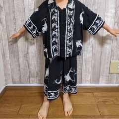 カジキマグロ柄セットアップ