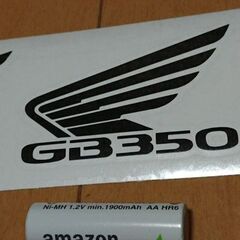 【送料０円】「ＧＢ３５０」カッティングステッカー ホンダの画像