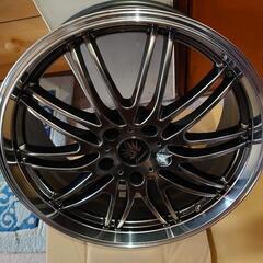 レアマイスターの18インチ５穴のホイール４本セットの画像
