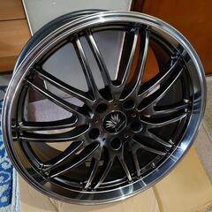 レアマイスターの18インチ５穴のホイール４本セットの画像