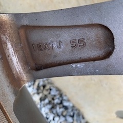 オデッセイ　アブソルート　後期　純正　ホイール　タイヤ　RB  ステップワゴン  ストリーム　18インチの画像