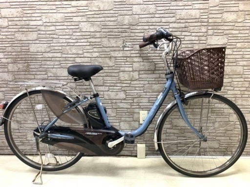 東京23区配達無料　新基準 Panasonic パナソニック ビビDX 5Ah リチウム 電動自転車☆中古☆パナ ①