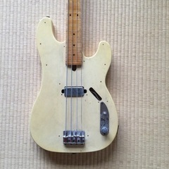 ノーブランド　フレットレス　テレキャスターベースの画像