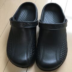 EVARON サンダル メンズM 黒SA-8 日本製