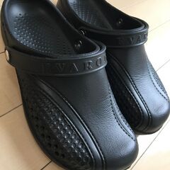 EVARON サンダル メンズM 黒SA-8 日本製の画像