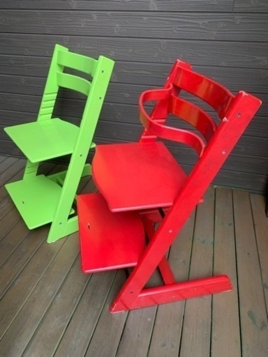 STOKKE トリップトラップ　子供用椅子