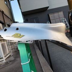 　ヤマハ　BJ 50　フェアリーシルバー　メットインカバーの画像