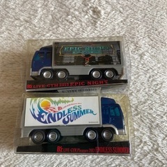 B'z ツアーグッズ　ミニカー2個セット