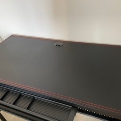 【PCデスク】レッドステッチデザイン レザー DIEGO ディエゴ