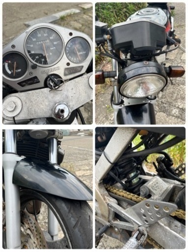 神奈川　WOLF250 VJ21A ウルフ250 2stスポーツ 低走行　書類あり　実働車　絶版車　旧車　スズキ　250cc 中型バイク　実走行