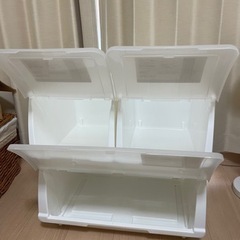 お譲りします！収納ケースの画像
