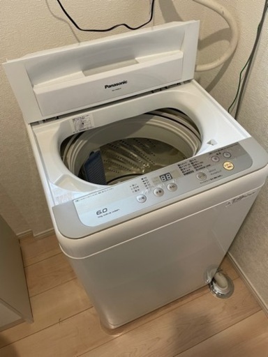 洗濯機　6キロ　パナソニック　NA-F60-B10