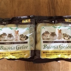 値下げ❗️ブオナゼリー　小動物用ハイプロテインゼリー2袋