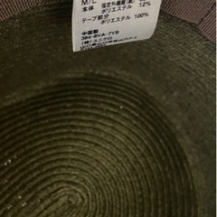 麦わら帽子　UNIQLOの画像