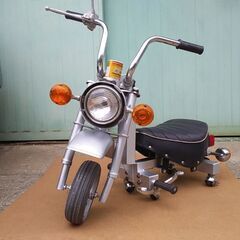 唯一無二【部屋用】【作業用】バイク椅子 超シャコタン モンキー風...