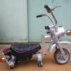 唯一無二【部屋用】【作業用】バイク椅子 超シャコタン モンキー風 カスタムの画像